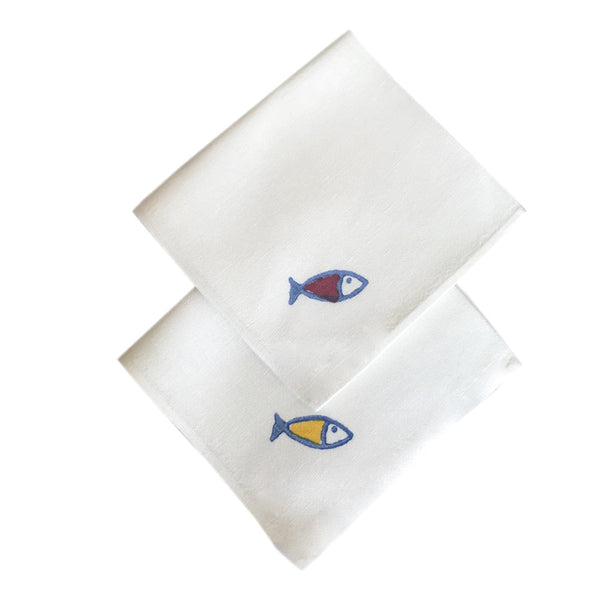 Custom Napkins With Logo, Single Sided Spun Cloth Napkin