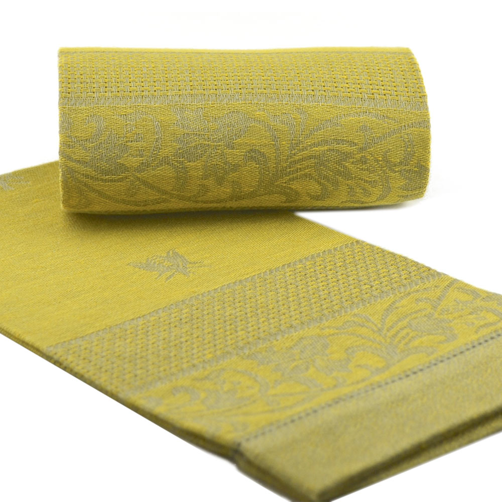 Hand Towel - Royal Bees Yellow Gold